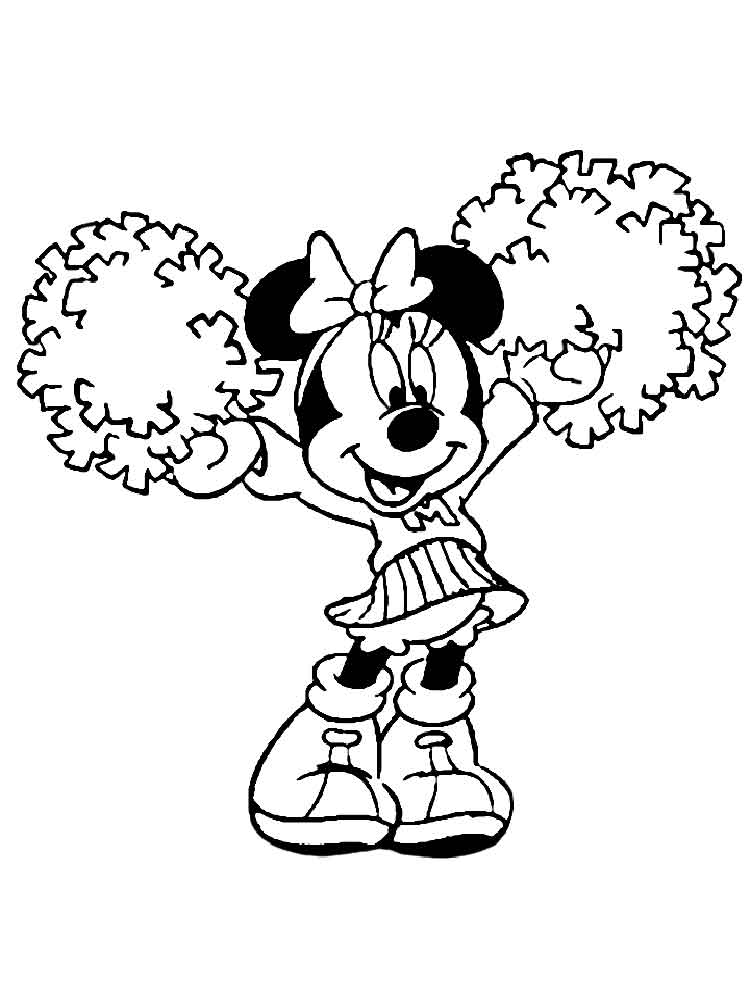 Minnie Mouse 9 coloring page