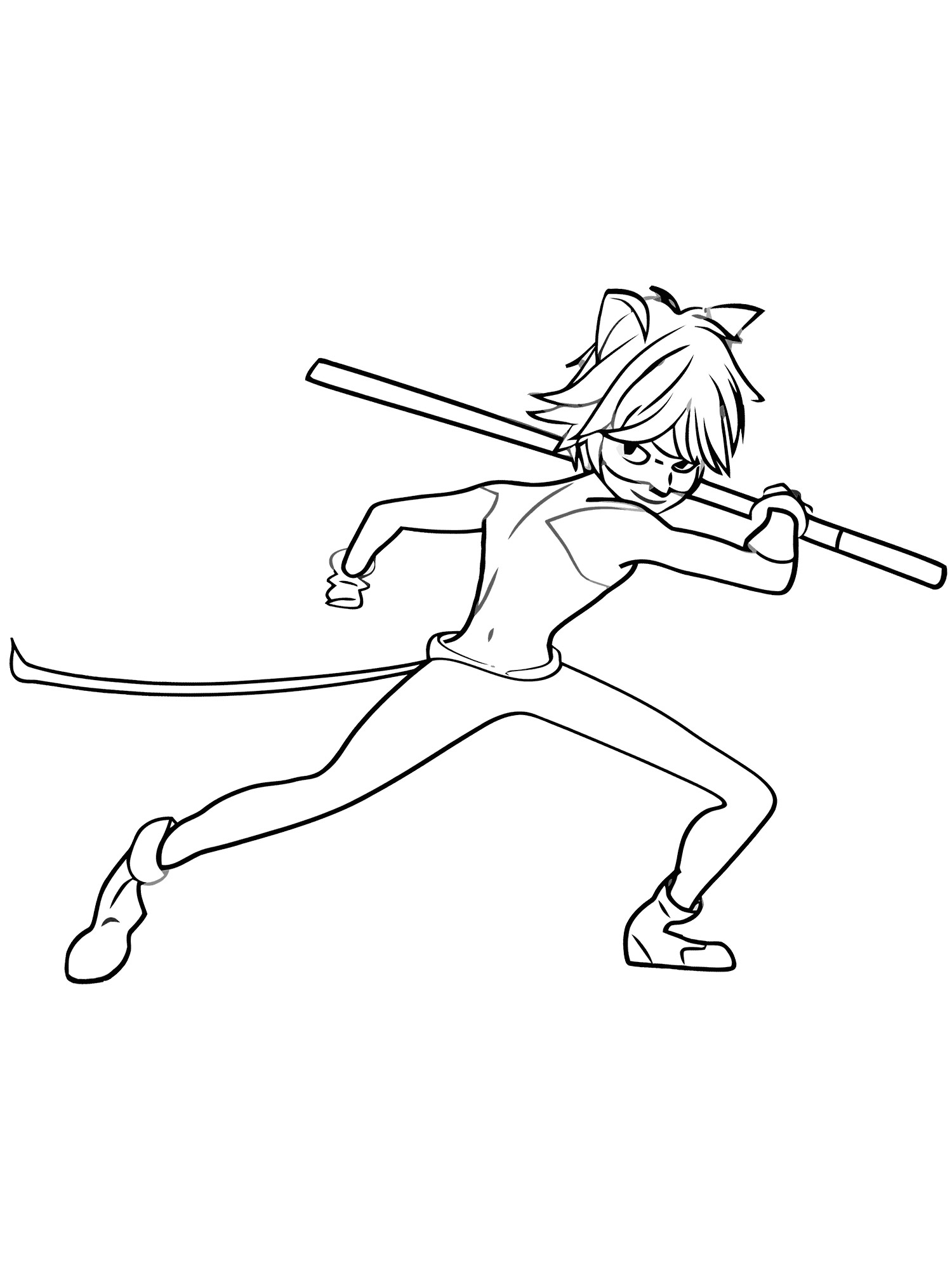 Miraculous: Tales of Ladybug and Cat Noir 1 coloring page