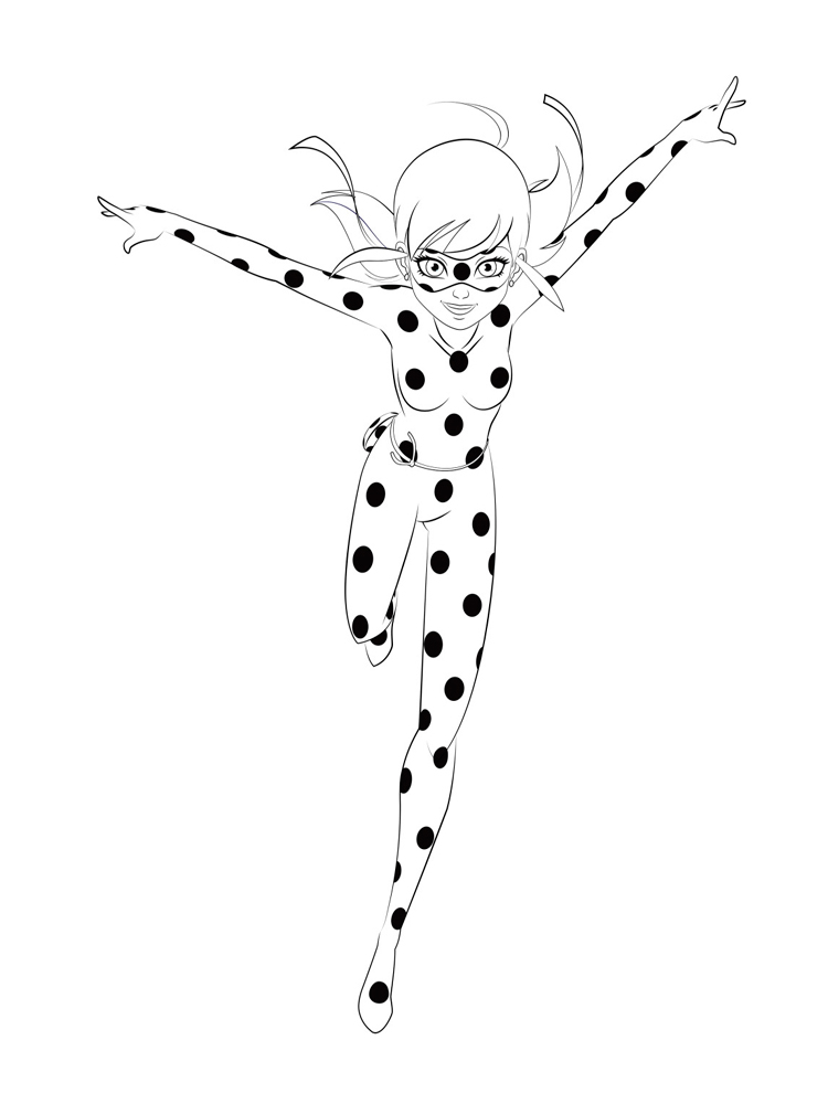 Miraculous: Tales of Ladybug and Cat Noir 11 coloring page