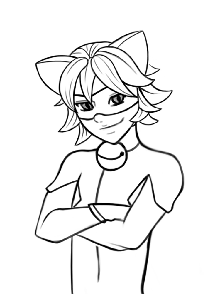 Miraculous: Tales of Ladybug and Cat Noir 18 coloring page