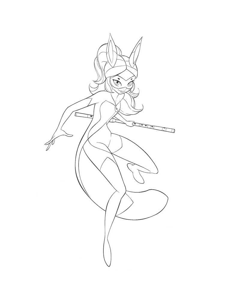 Miraculous: Tales of Ladybug and Cat Noir 25 coloring page