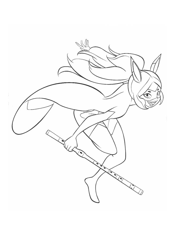 Miraculous: Tales of Ladybug and Cat Noir 26 coloring page
