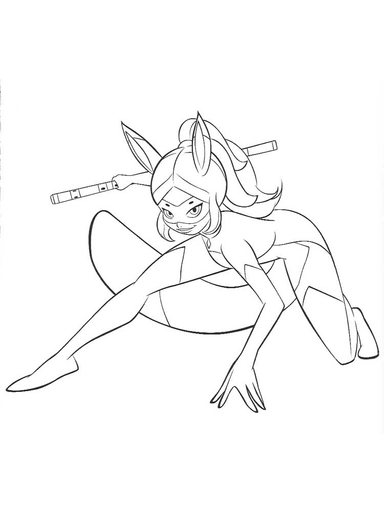 Rena Rouge coloring page