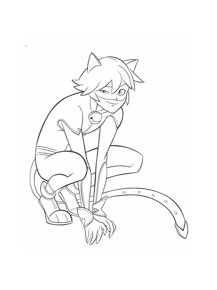 Miraculous: Tales of Ladybug and Cat Noir 32 coloring page