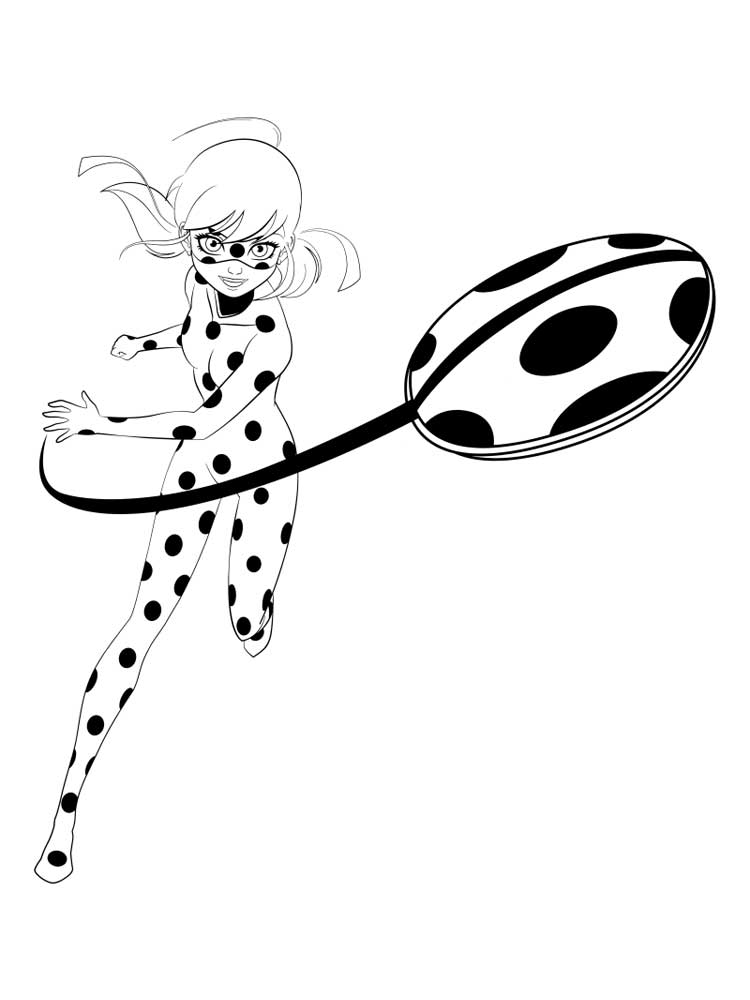 Ladybug coloring page
