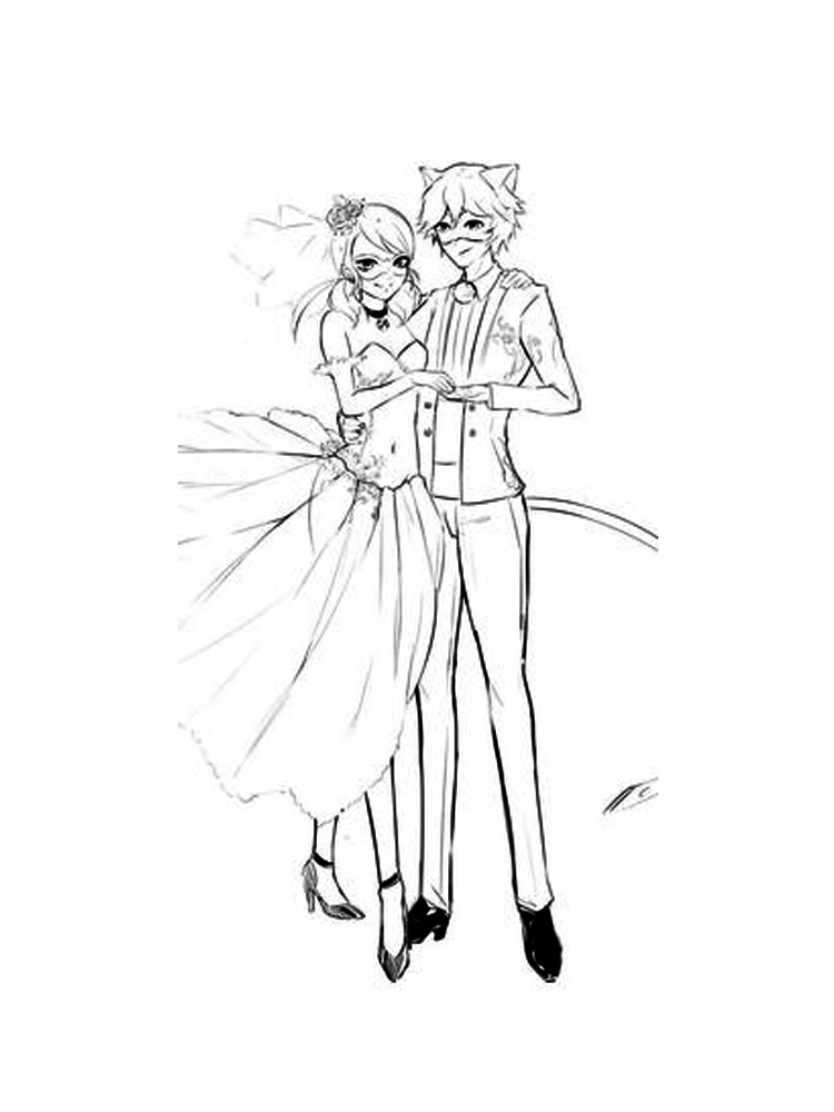 Miraculous: Tales of Ladybug and Cat Noir 8 coloring page