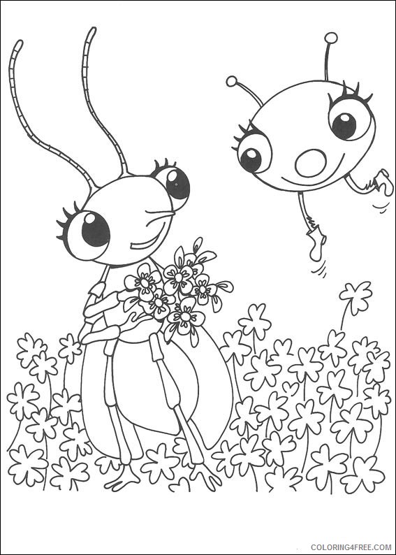 Miss Spider 17 coloring page