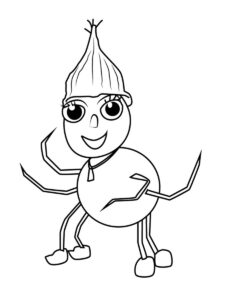 Miss Spider 3 coloring page