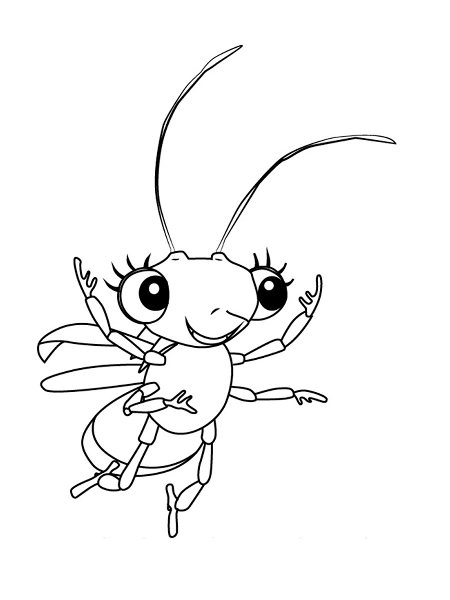 Miss Spider 6 coloring page