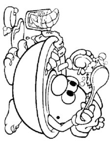 Mister Potato 18 coloring page