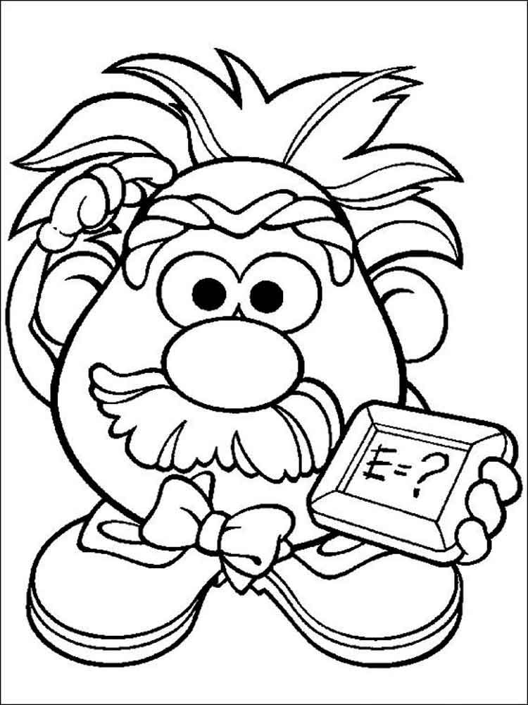 Mister Potato 23 coloring page