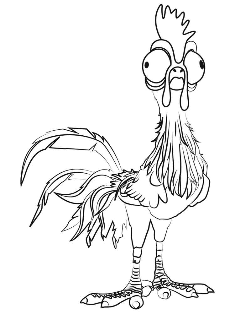 Moana 31 coloring page