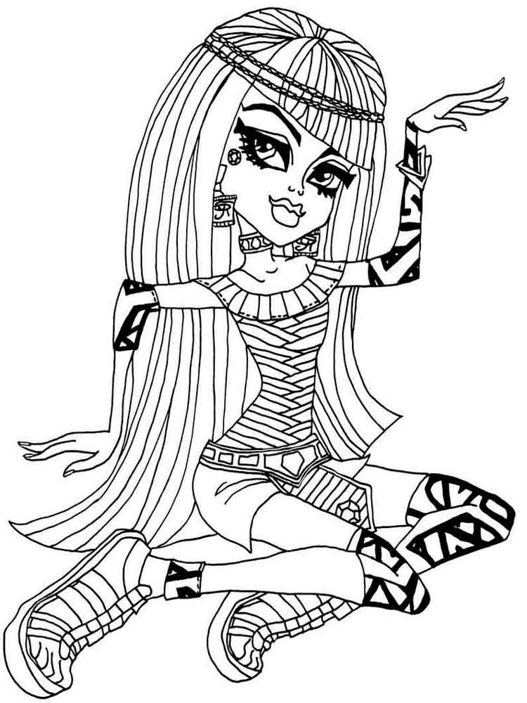 Cleo de Nile coloring page