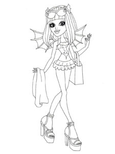 Rochelle coloring page
