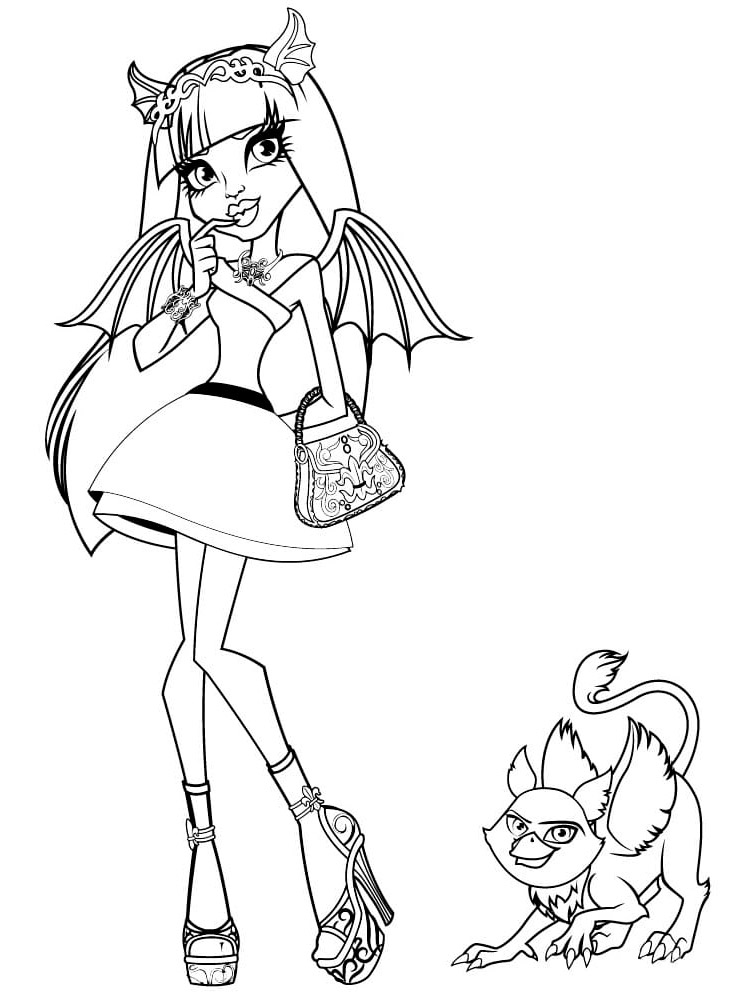 Rochelle Goyle coloring page
