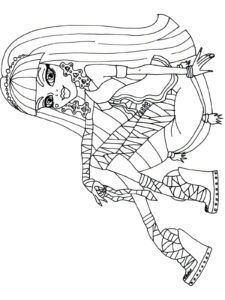 Cool Cleo de Nile coloring page