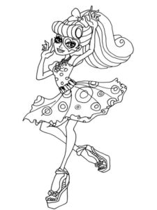 Operetta coloring page
