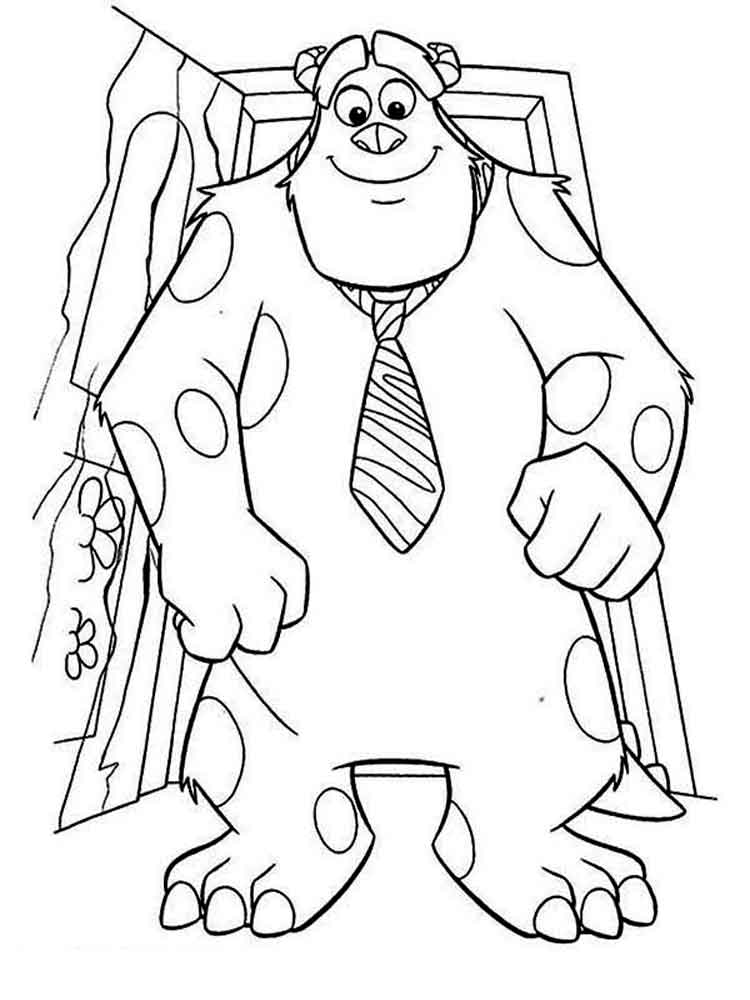 Monsters Inc 29 coloring page