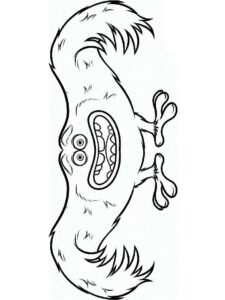 Monsters Inc 32 coloring page