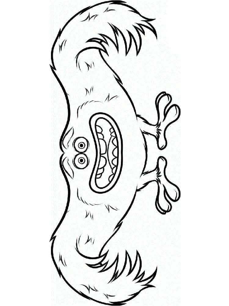 Monsters Inc 32 coloring page