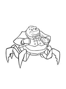 Henry J. Waternoose coloring page