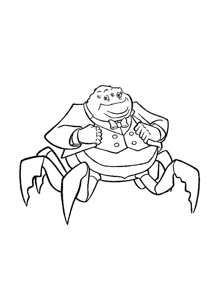 Henry J. Waternoose coloring page