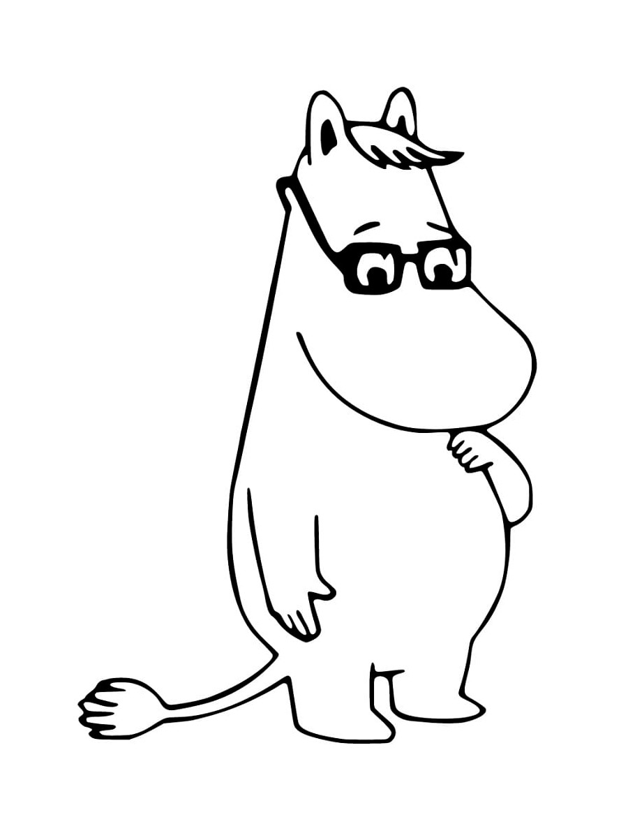 Snork coloring page