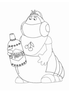 Moonzy 11 coloring page