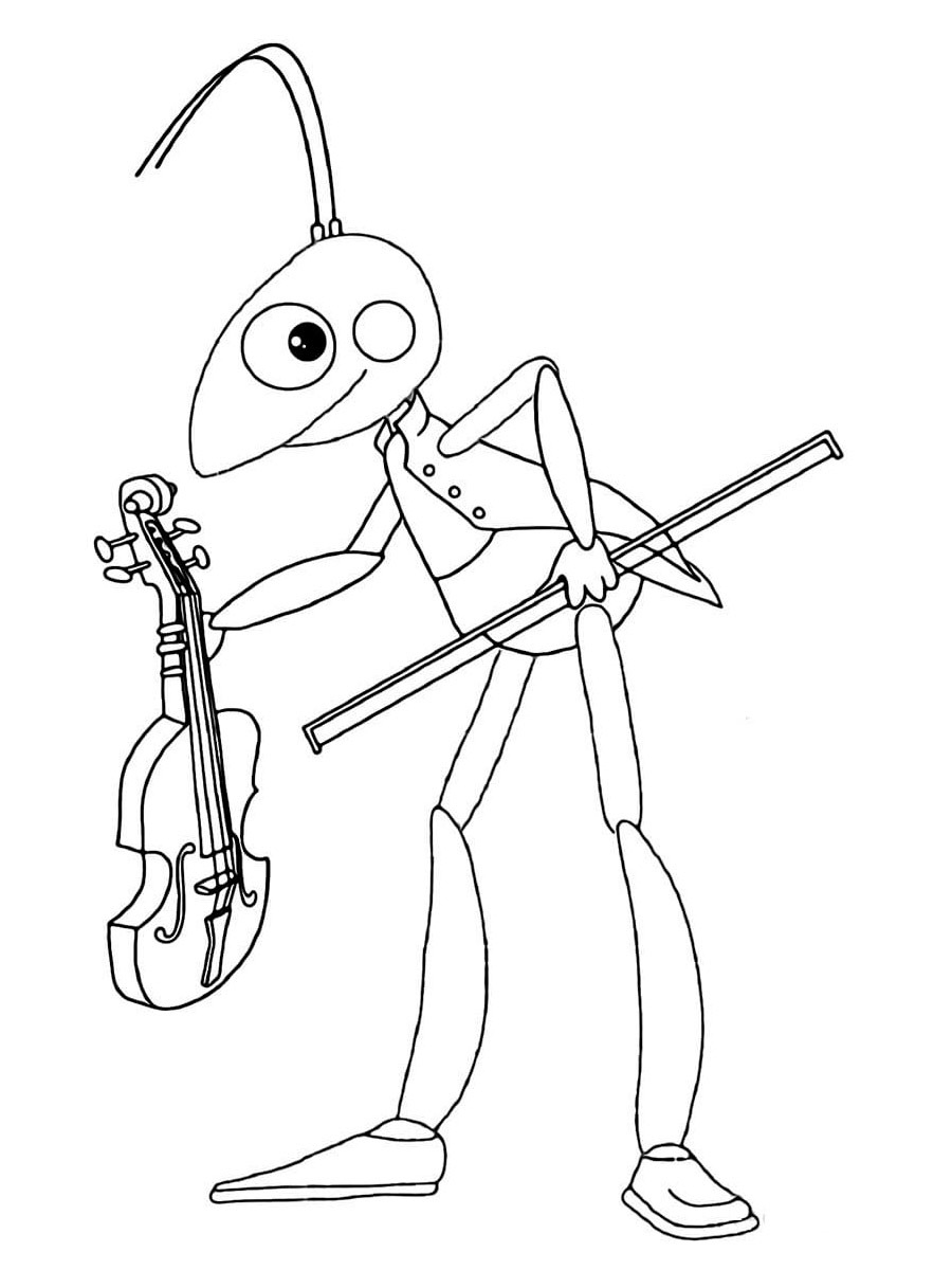 Moonzy 13 coloring page