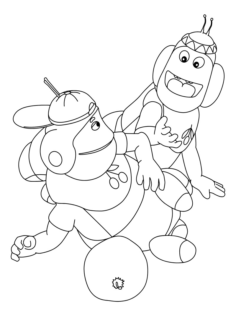 Moonzy 15 coloring page
