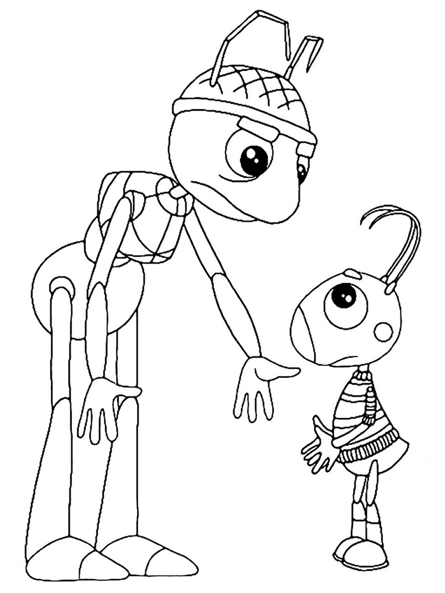 Moonzy 16 coloring page