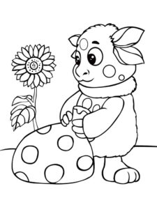Moonzy 17 coloring page