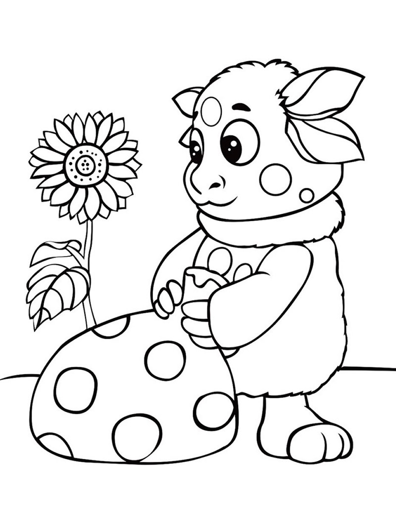Moonzy 17 coloring page
