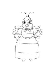 Moonzy 21 coloring page