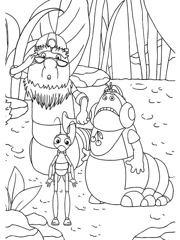 Moonzy 22 coloring page