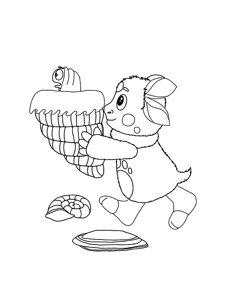Moonzy 23 coloring page