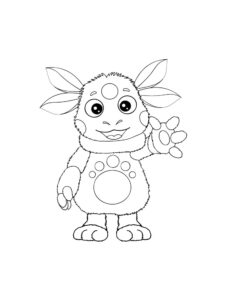 Moonzy 25 coloring page