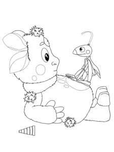 Moonzy 3 coloring page