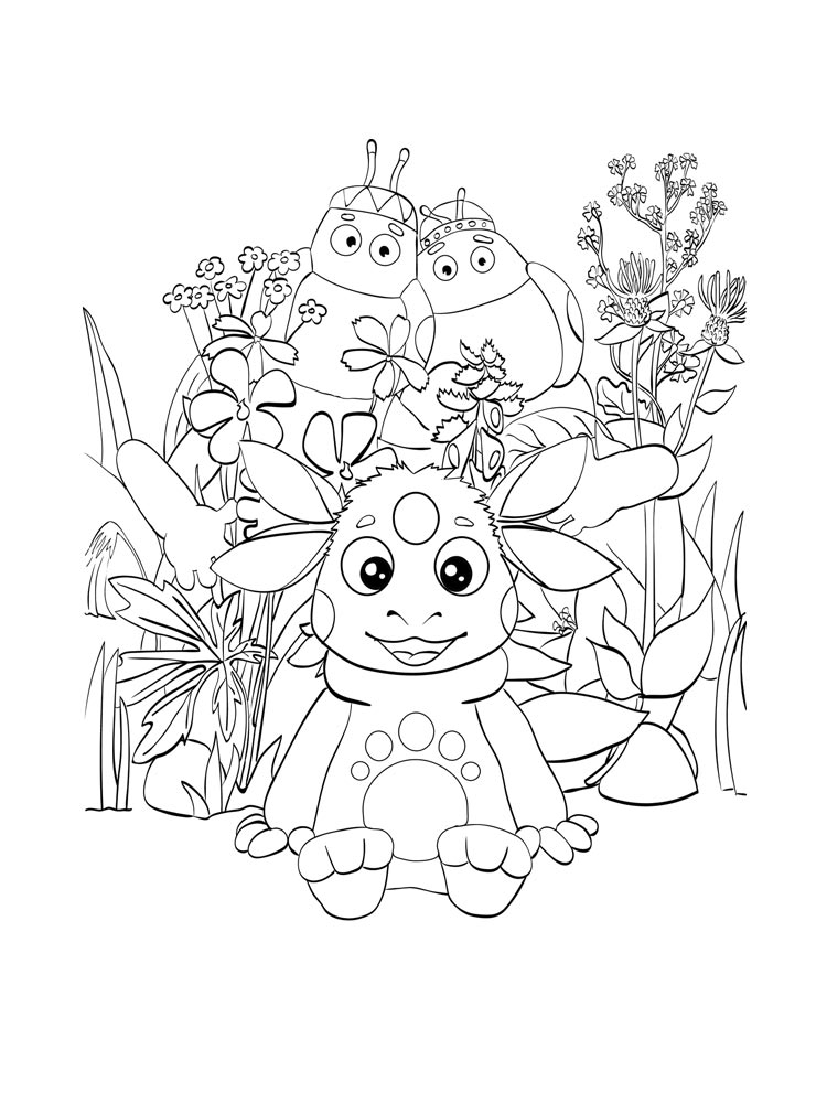 Moonzy 31 coloring page