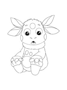 Moonzy 34 coloring page