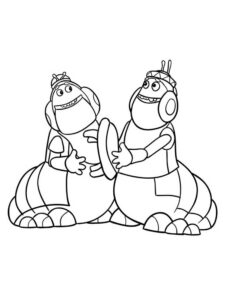 Moonzy 4 coloring page