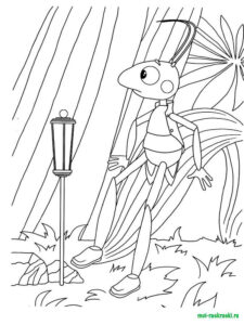 Moonzy 42 coloring page