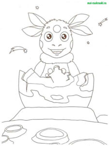 Moonzy 46 coloring page