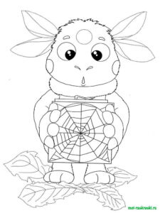 Moonzy 54 coloring page