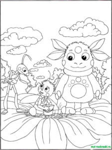 Moonzy 55 coloring page