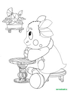 Moonzy 62 coloring page