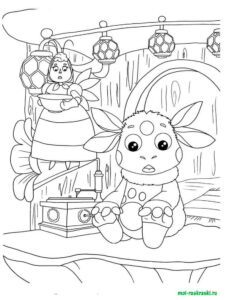 Moonzy 63 coloring page