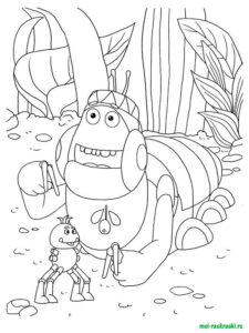 Moonzy 66 coloring page