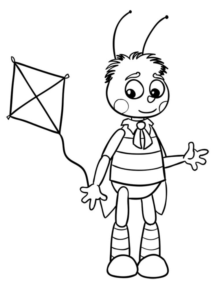 Moonzy 7 coloring page