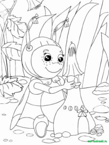Moonzy 70 coloring page
